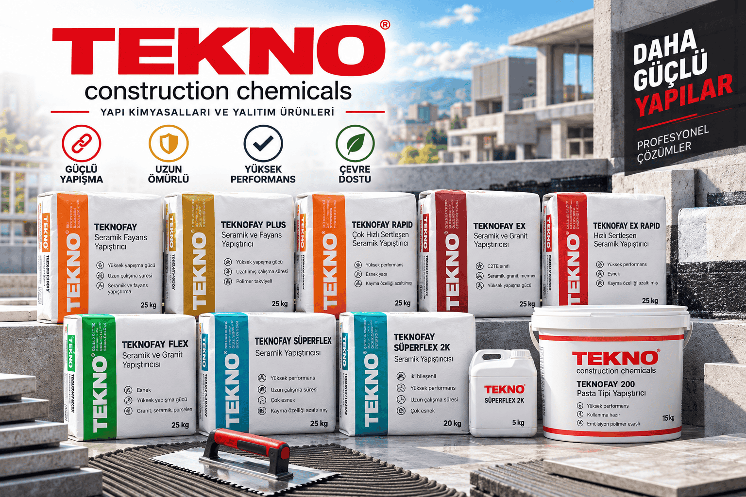 TEKNO Yapı Kimyasalları ve Yalıtım Ürünleri - İZOTEK Yapı Elazığ