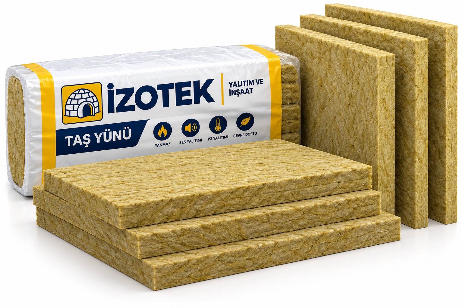 İZOTEK Yapı Elazığ Taş Yünü ürünleri